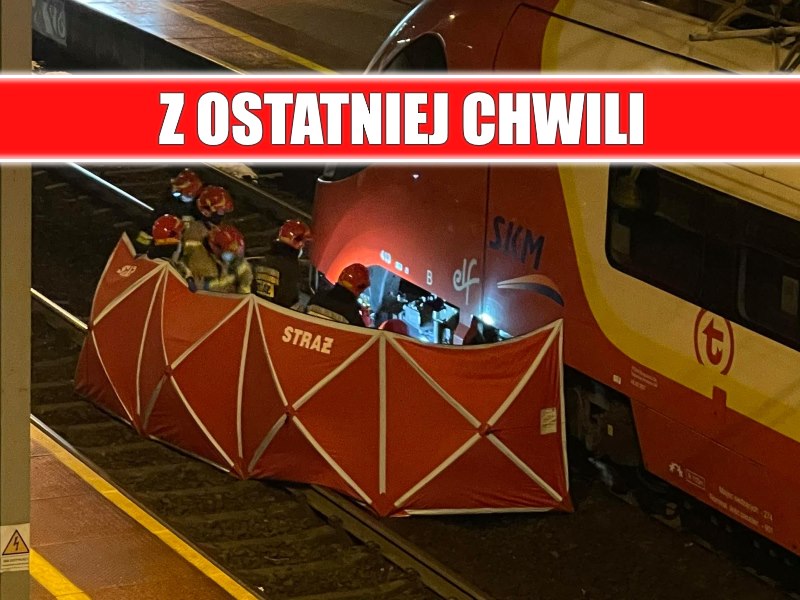 Miertelne Potr Cenie Przez Poci G Na Pradze Warszawa W Pigu Ce