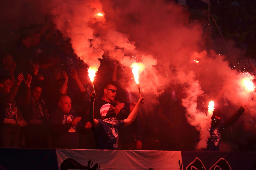 Mecz Legii z Lechem Poznań 2 maja 2015 roku. Fot. Tomasz Bidermann /  Shutterstock