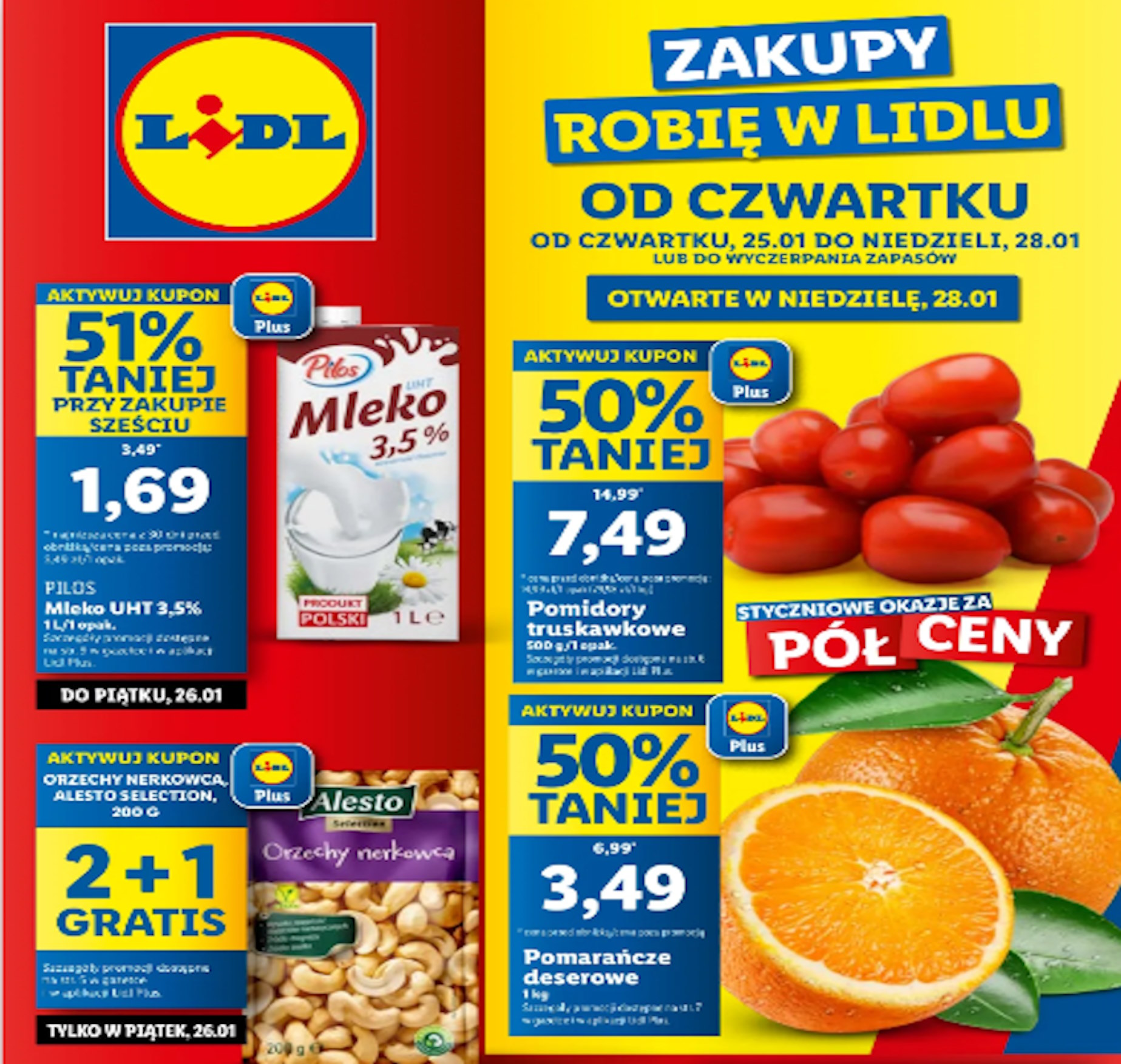 Zacznie się od czwartku w Lidlu. Artykuły nawet poniżej pół ceny