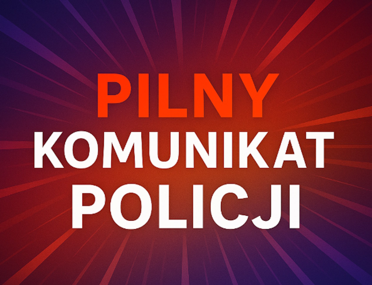 Pilny komunikat Policji! Uważajcie. Ci ludzie próbują dostać się do Waszych domów!