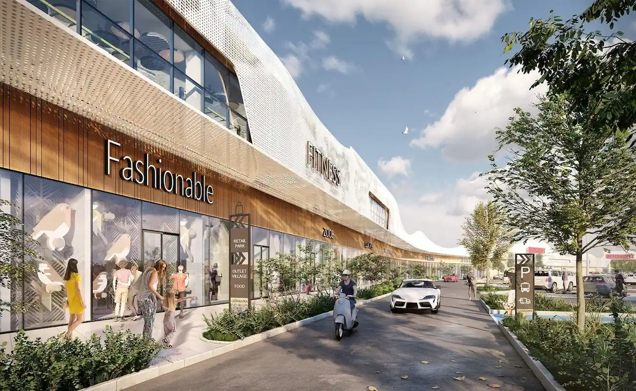 Gigantyczny park handlowy powstaje pod Warszawą. Na miejscu zakupy, aquapark, kino, rozrywka, restauracje, market spożywczy i budowlany