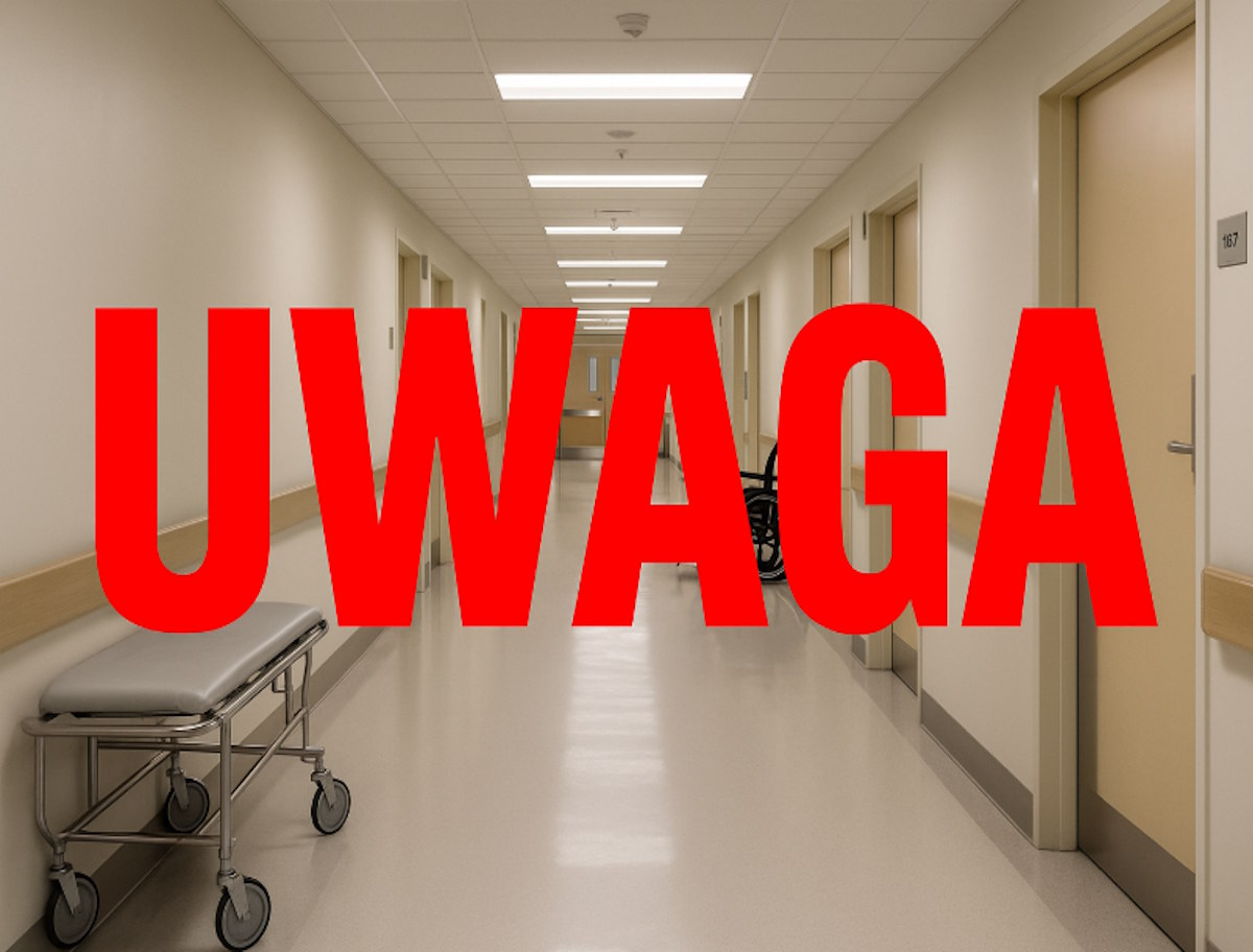 Szok w szpitalu. Pacjent wtargnął do gabinetu i zaatakował lekarkę