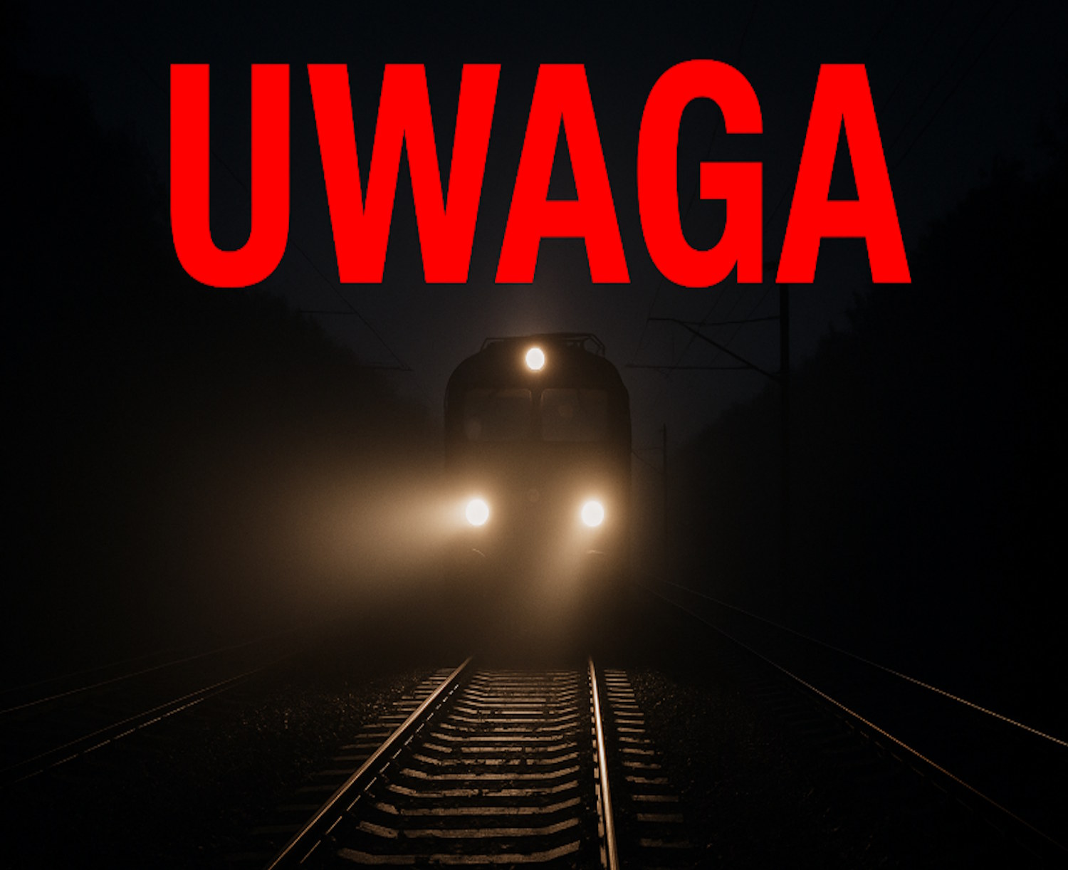 Pociąg zatrzymany po uszkodzeniu linii trakcyjnej. Na pokładzie 475 pasażerów