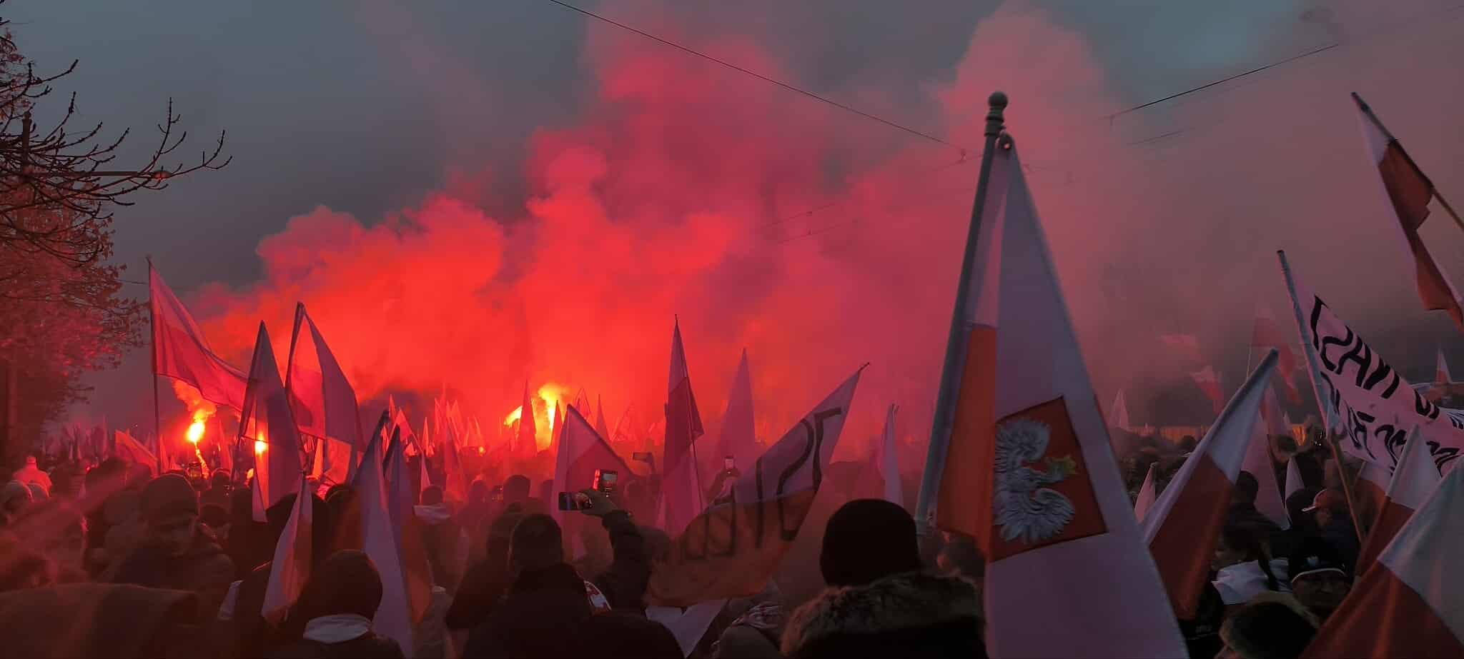 Przerażające odkrycie na Marszu Niepodległości. Policja wkroczyła do akcji