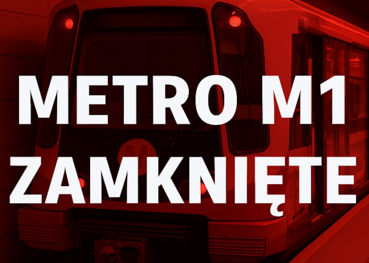 Uwaga pasażerowie! Metro M1 zostanie zamknięte. Rusza komunikacja zastępcza. Sprawdź, jak dojedziesz do centrum