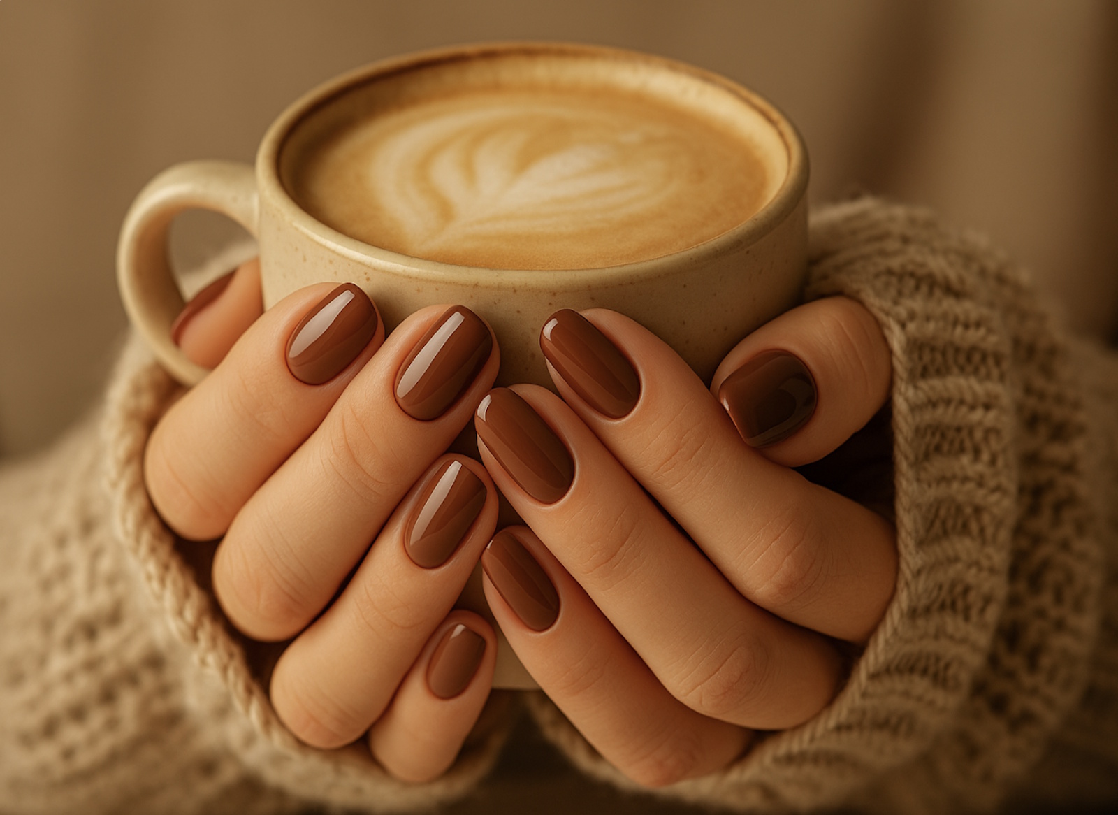 Najmodniejsze paznokcie tej jesieni! Ten kolor wysmukla dłonie i pasuje każdej kobiecie