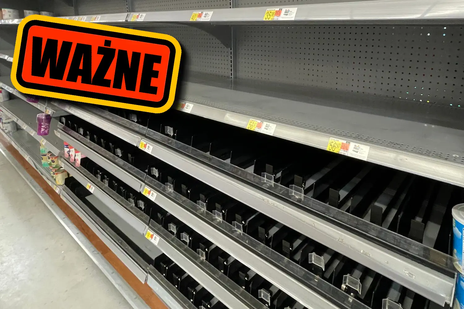 Kolejnego towaru będzie brakować. U nas ceny wystrzeliły, w Niemczech już go nie ma